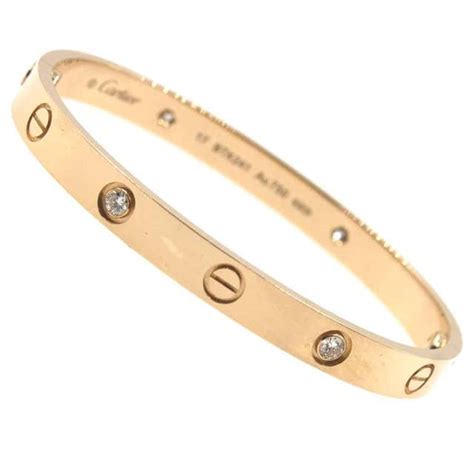 cartier love bracelet size 17|cartier love bracelet 17 750.